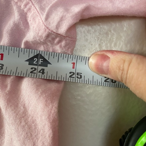 Quacker Factory Pink Palm Tree Sequin Button Up Shirt Women’s Plus Size 1X VTG - Picture 10 of 11